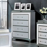 Galea Gray 5-Piece Queen Bedroom Set by Furniture of America at Eve Furniture