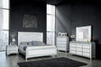 Galea Gray 4-Piece Queen Bedroom Set by Furniture of America at Eve Furniture