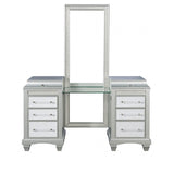 Galea Gray Vanity w/ Stool by Furniture of America at Eve Furniture