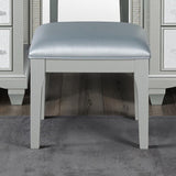 Galea Gray Vanity w/ Stool by Furniture of America at Eve Furniture