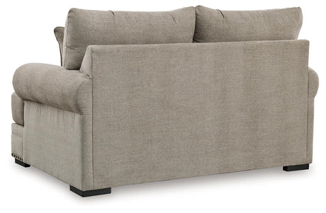 Galemore Quarry Loveseat by Ashley at Eve Furniture