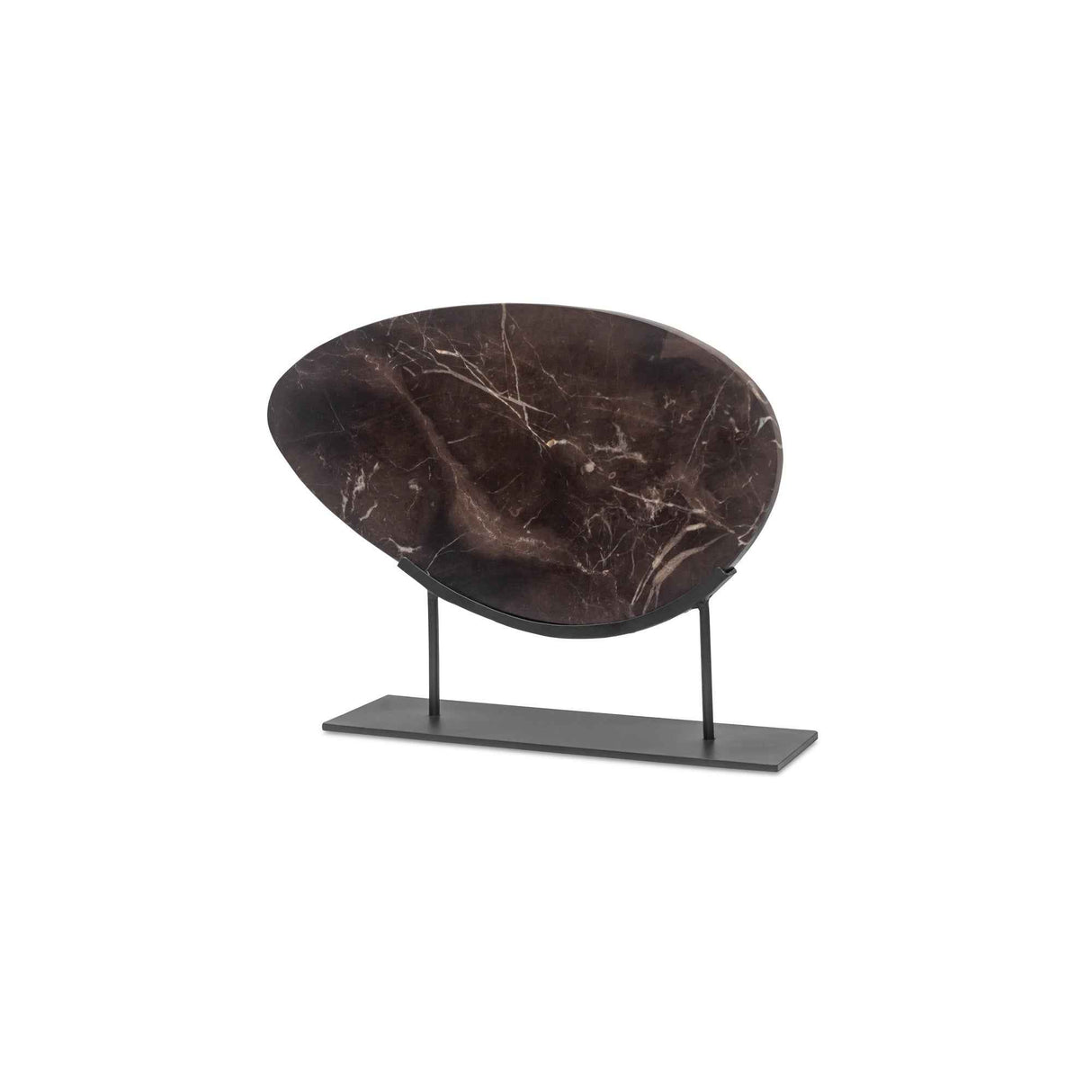 Galen Saint Laurent Brown Marble Sculpture