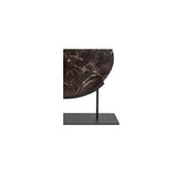 Galen Saint Laurent Brown Marble Sculpture by Moe's Home at Eve Furniture