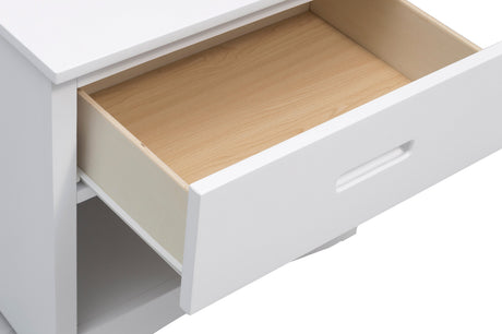 Galen White 1-Drawer Nightstand by Homelegance at Eve Furniture