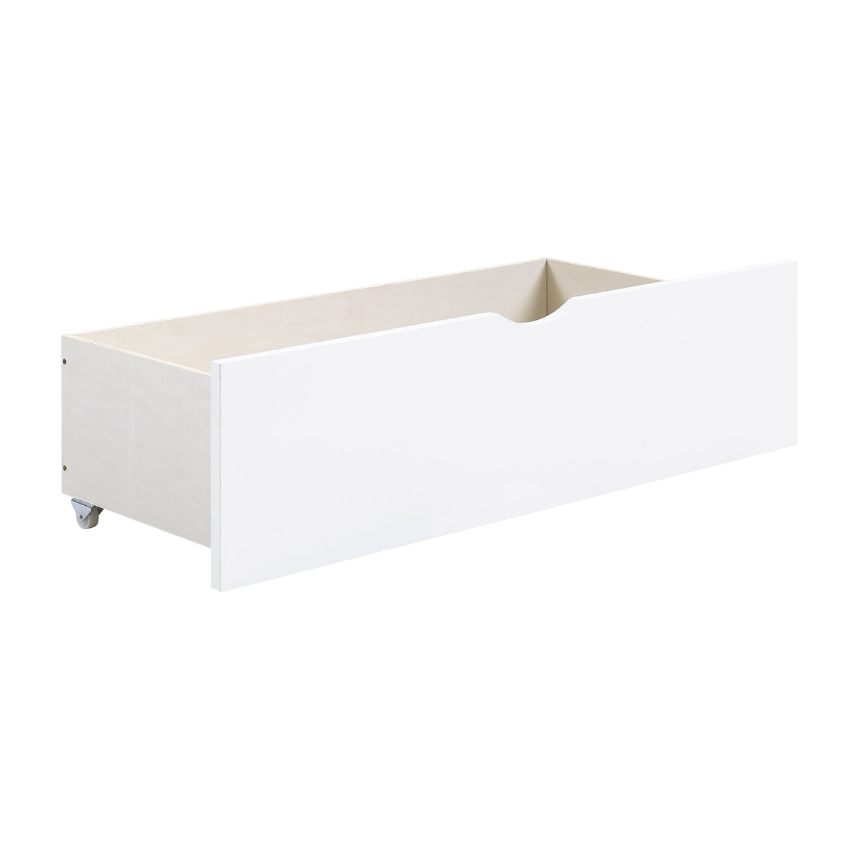 Galen White 1-Drawer Nightstand by Homelegance at Eve Furniture