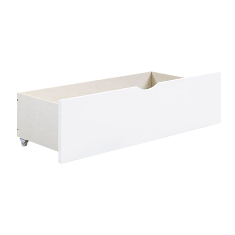 Galen White 1-Drawer Nightstand by Homelegance at Eve Furniture