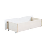 Galen White 1-Drawer Nightstand by Homelegance at Eve Furniture