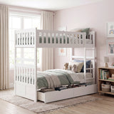 Galen White 1-Drawer Nightstand by Homelegance at Eve Furniture