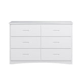 Galen White 1-Drawer Nightstand by Homelegance at Eve Furniture