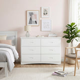 Galen White 1-Drawer Nightstand by Homelegance at Eve Furniture