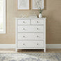 Galen White 5-Drawer Chest by Homelegance at Eve Furniture