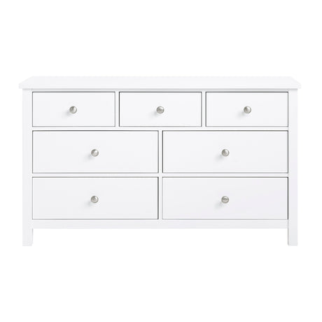 Galen White 7-Drawer Dresser by Homelegance at Eve Furniture