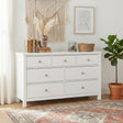 Galen White 7-Drawer Dresser by Homelegance at Eve Furniture