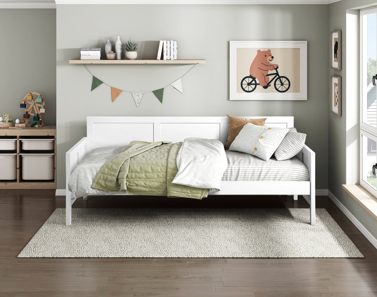 Galen White Daybed by Homelegance at Eve Furniture