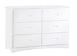 Galen White Dresser by Homelegance at Eve Furniture