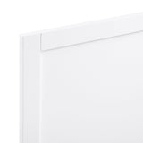 Galen White Full Platform Bed by Homelegance at Eve Furniture