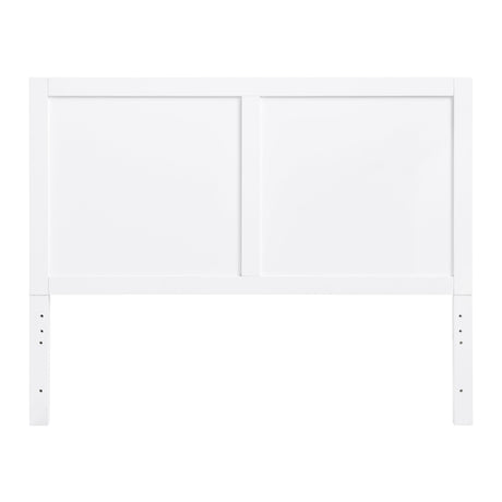 Galen White Full Platform Bed by Homelegance at Eve Furniture