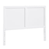 Galen White Full Platform Bed by Homelegance at Eve Furniture