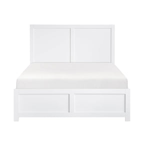 Galen White Full Platform Bed by Homelegance at Eve Furniture