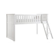 Galen White Low Loft Bunk by Homelegance at Eve Furniture