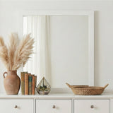 Galen White Mirror by Homelegance at Eve Furniture