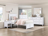 Galen White Mirror by Homelegance at Eve Furniture