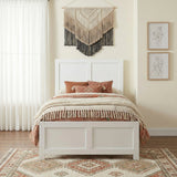 Galen White Twin Platform Bed by Homelegance at Eve Furniture