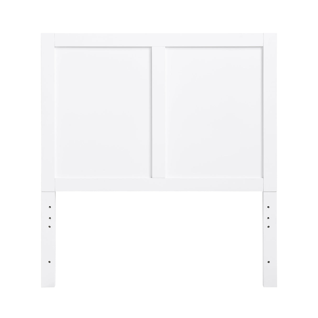 Galen White Twin Platform Bed by Homelegance at Eve Furniture