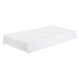 Galen White Twin Platform Bed by Homelegance at Eve Furniture