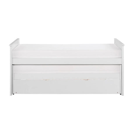 Galen White Twin/Twin Bed with Twin Trundle by Homelegance at Eve Furniture