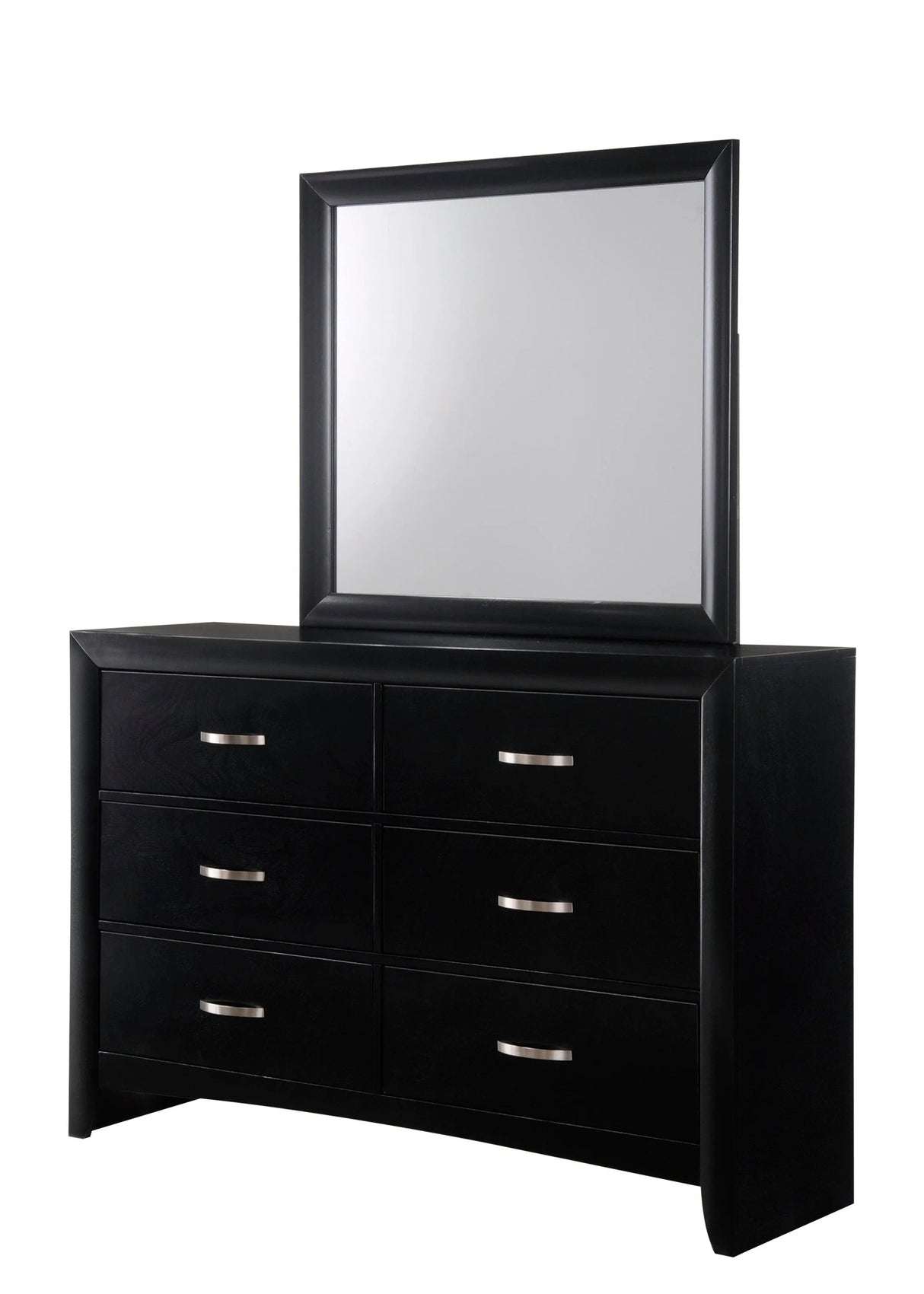 Galinda Black Bedroom Mirror (Mirror Only) by Crown Mark at Eve Furniture