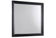 Galinda Black Bedroom Mirror (Mirror Only) by Crown Mark at Eve Furniture