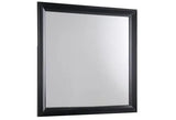 Galinda Black Bedroom Mirror (Mirror Only) by Crown Mark at Eve Furniture