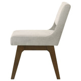 Galindo Light Grey Upholstered Dining Side Chair (Set Of 2) by Coaster at Eve Furniture