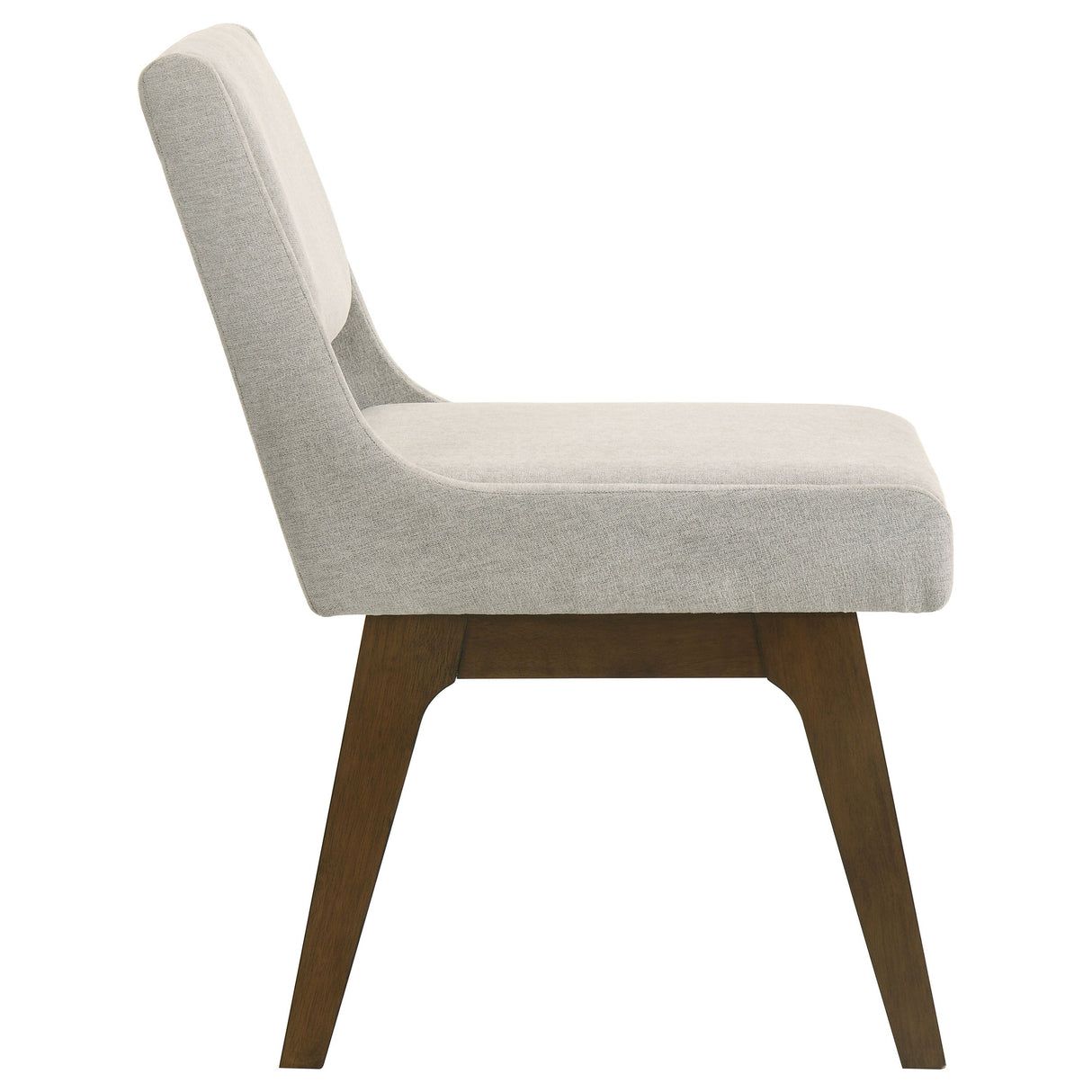 Galindo Light Grey Upholstered Dining Side Chair (Set Of 2) by Coaster at Eve Furniture