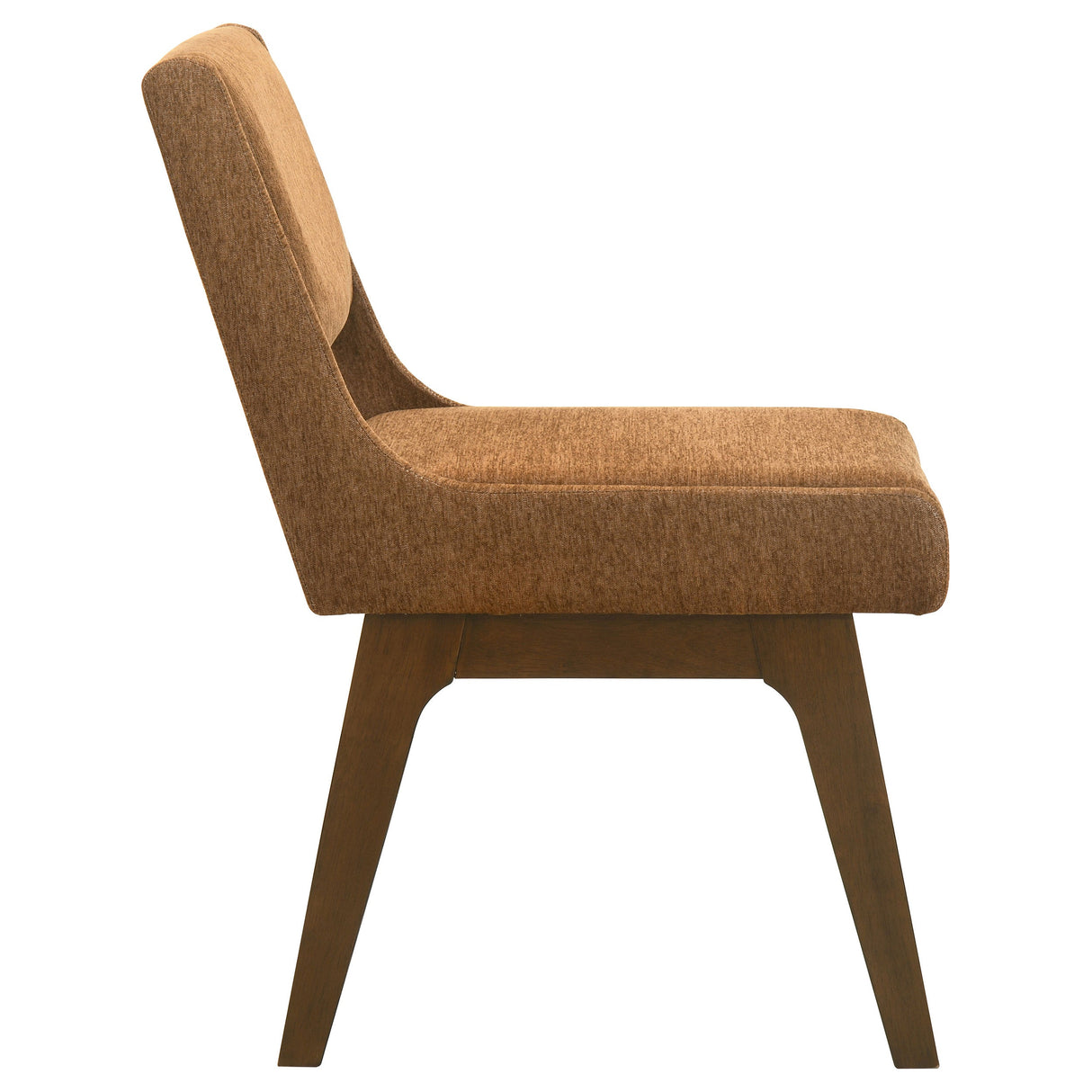 Galindo Nutmeg / Walnut Upholstered Dining Side Chair (Set Of 2) by Coaster at Eve Furniture