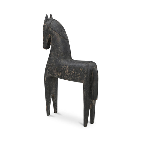 Gallant Black Wooden Sculpture by MOES at Eve Furniture