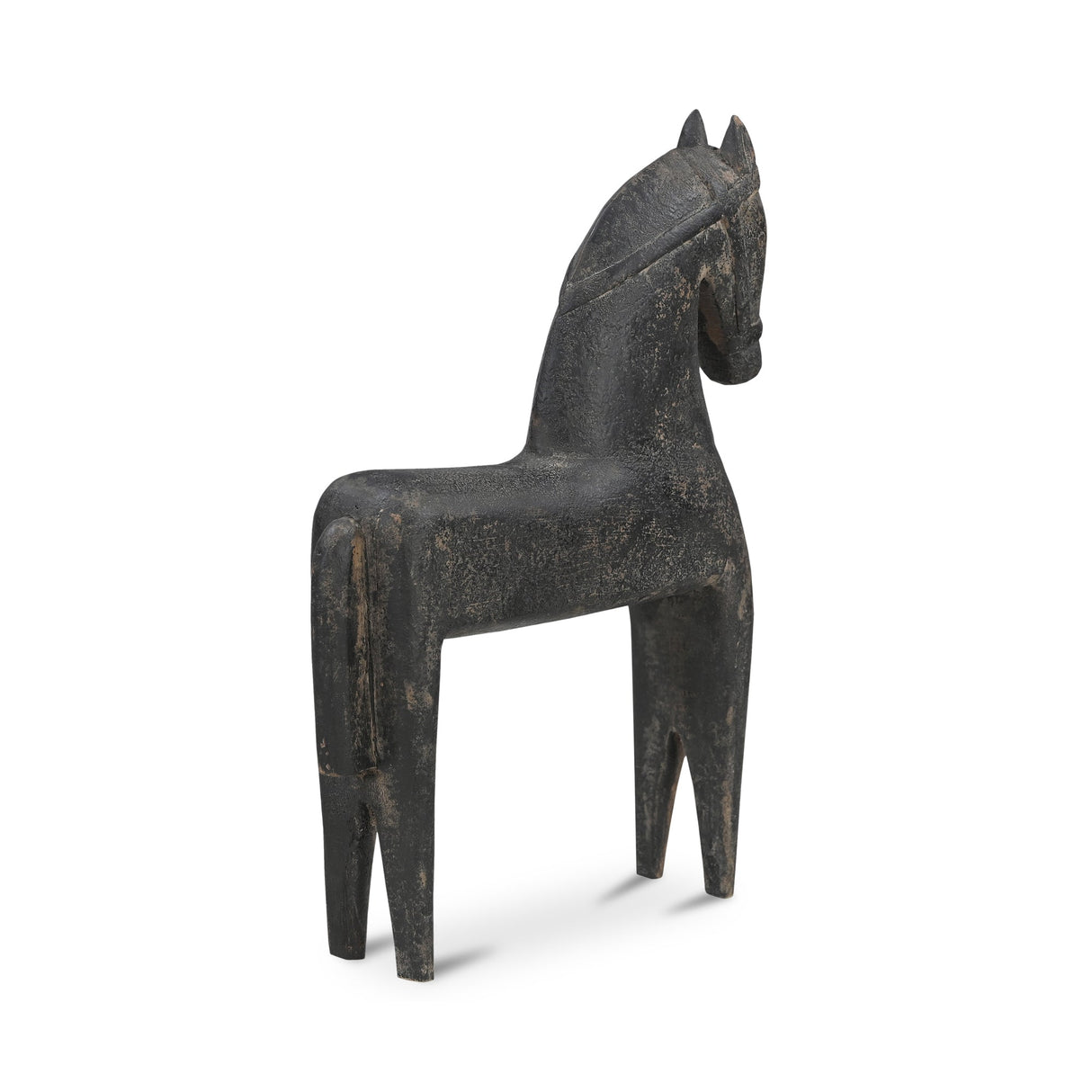 Gallant Black Wooden Sculpture by MOES at Eve Furniture