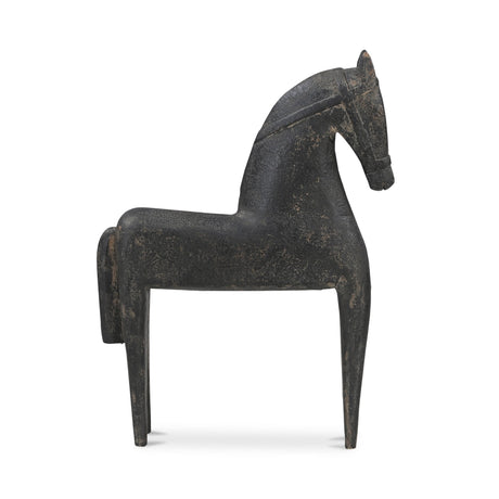 Gallant Black Wooden Sculpture by MOES at Eve Furniture