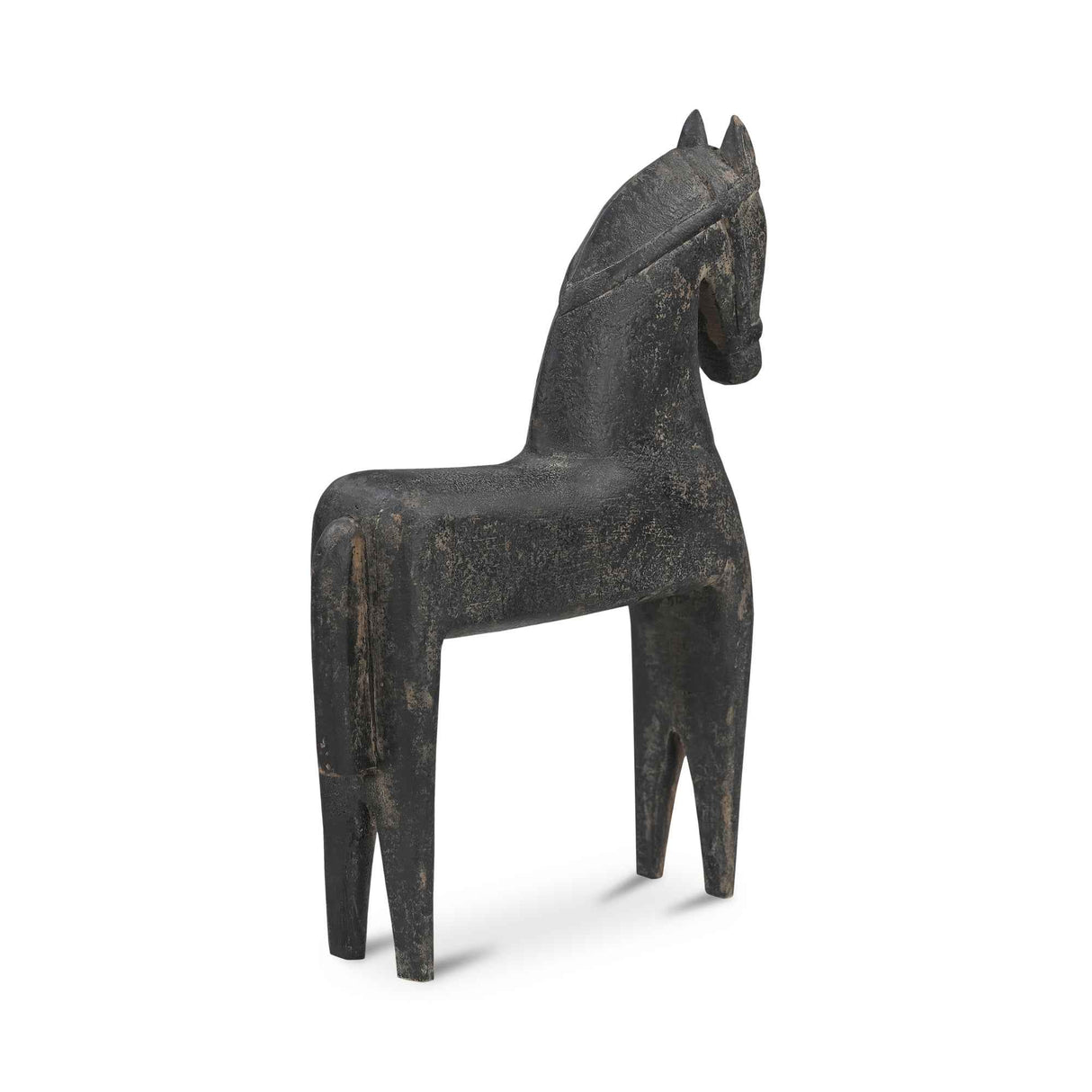 Gallant Black Wooden Sculpture by Moe's Home at Eve Furniture