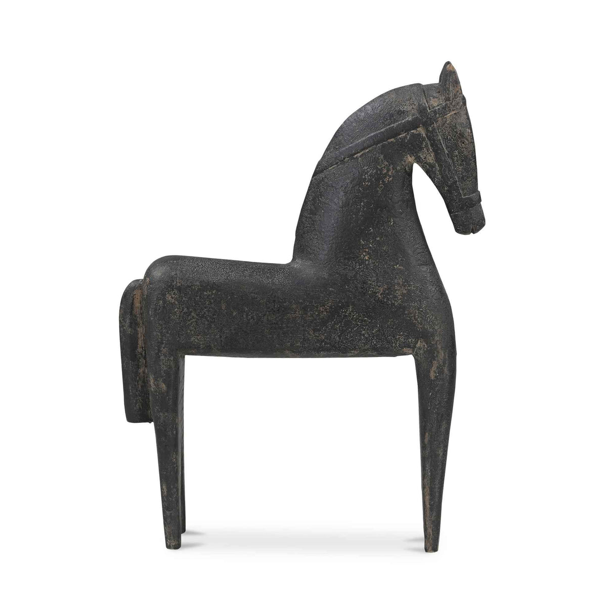 Gallant Black Wooden Sculpture by Moe's Home at Eve Furniture