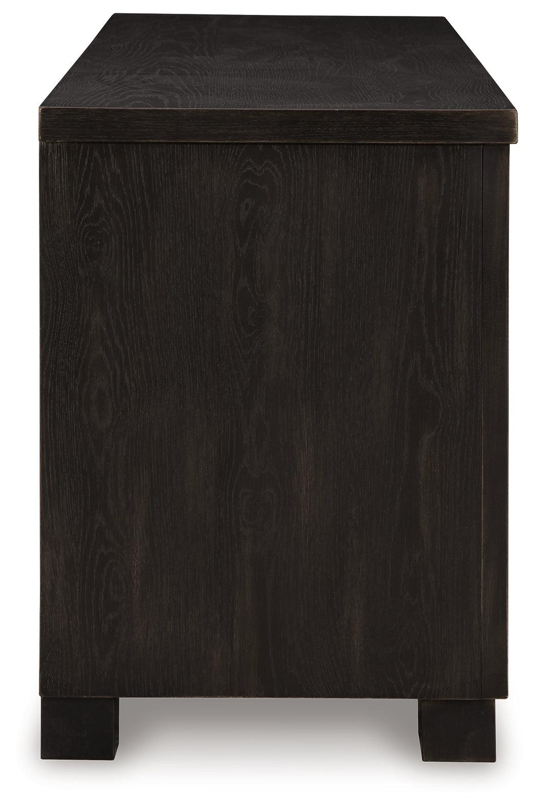 Galliden Black 80" TV Stand by Ashley at Eve Furniture