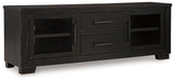 Galliden Black 80" TV Stand