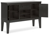 Galliden Black Dining Server