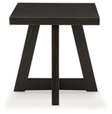 Galliden Black End Table