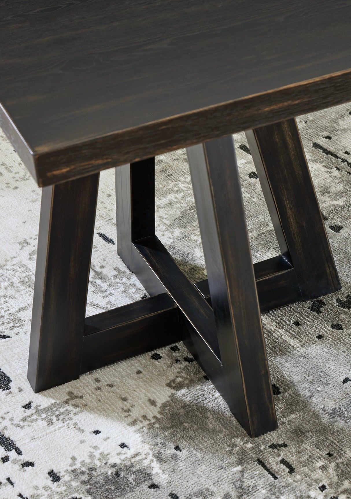 Galliden Black End Table