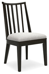 Galliden Black/Brown Extendable Dining Table and 10 Chairs by Ashley at Eve Furniture