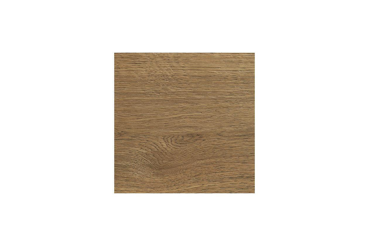 Galliden Light Brown King Panel Bed by Ashley at Eve Furniture