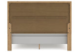 Galliden Light Brown King Panel Bed by Ashley at Eve Furniture