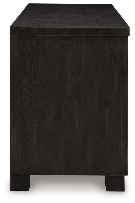 Galliden Black 80" TV Stand by Ashley at Eve Furniture